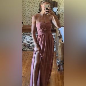 Mauve Bridesmaids Dress